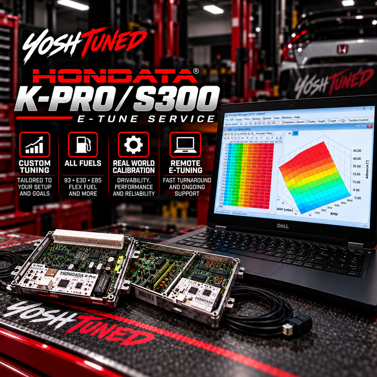 Hondata K-PRO/S300 E-Tune
